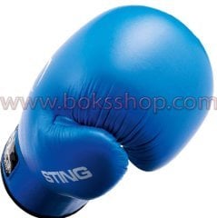 Sting Boks Eldiveni Aiba Onaylı Mavi - 10 oz