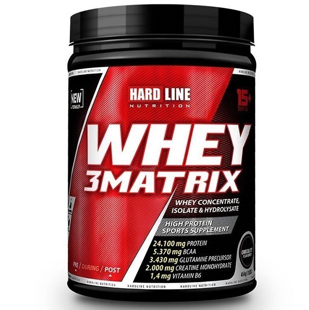 Hardline Whey 3 Matrix 454 Gr
