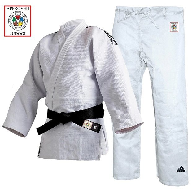 Adidas IJF Onaylı Judo Kıyafeti - Beyaz