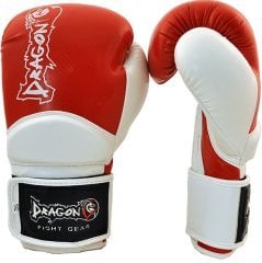Carbon Boks Eldiveni - Kırmızı Beyaz