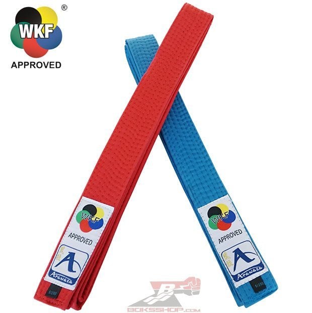 Arawaza WKF Onaylı Kumite Kuşak - Arawaza WKF Approved Kumite cotton Belts
