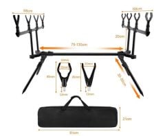 Captain 7646 Carp Sehpa Alarm Swinger 4lü Combo SET