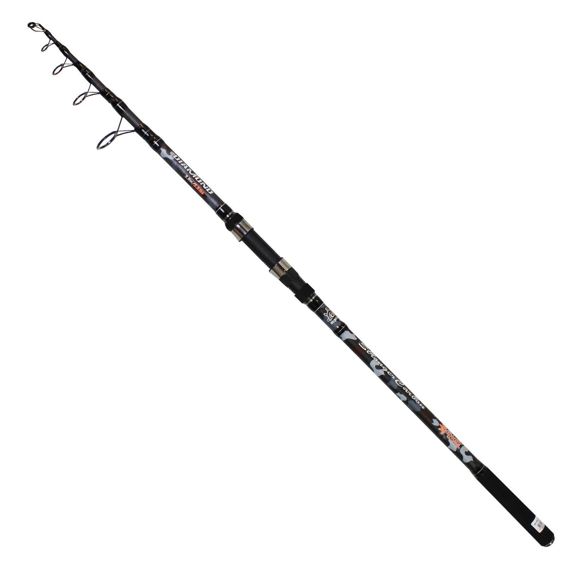 Captain 1512 Diamond Tele Carp Teleskopik Sazan Kamışı 3.5lbs Atar