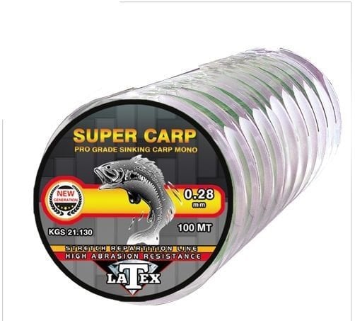 Latex Super Carp 100mt Monofilament Misina