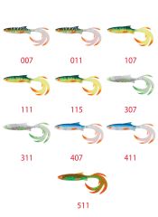 Balzer 13674 Shirasu Reptile Shad UV Active Booster Silikon Suni Yem