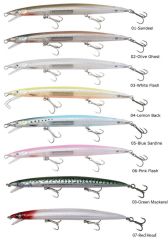 Savage gear Sandeel Jerk Minnow 145 14g  Suni Yem 03-White Flash