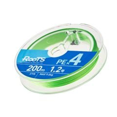 Gosen X4 Roots PE 4 Örgü Spin İpi 200mt Light Green