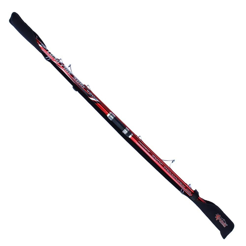 Captain 3P Surf Kamış Koruma Kılıf Askılı Lastikli 3mm Neopren Kumaş