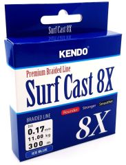 Kendo Surf Cast 8X Fıghtıng 300 mt Örgü İp ( ICE BLUE)