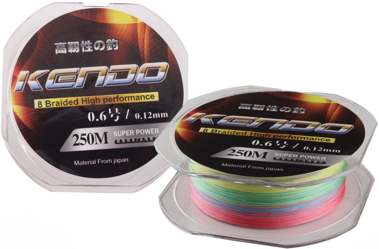 Kendo Dynema 8 Örgü 0,14mm 120Mt (Multıcolour)