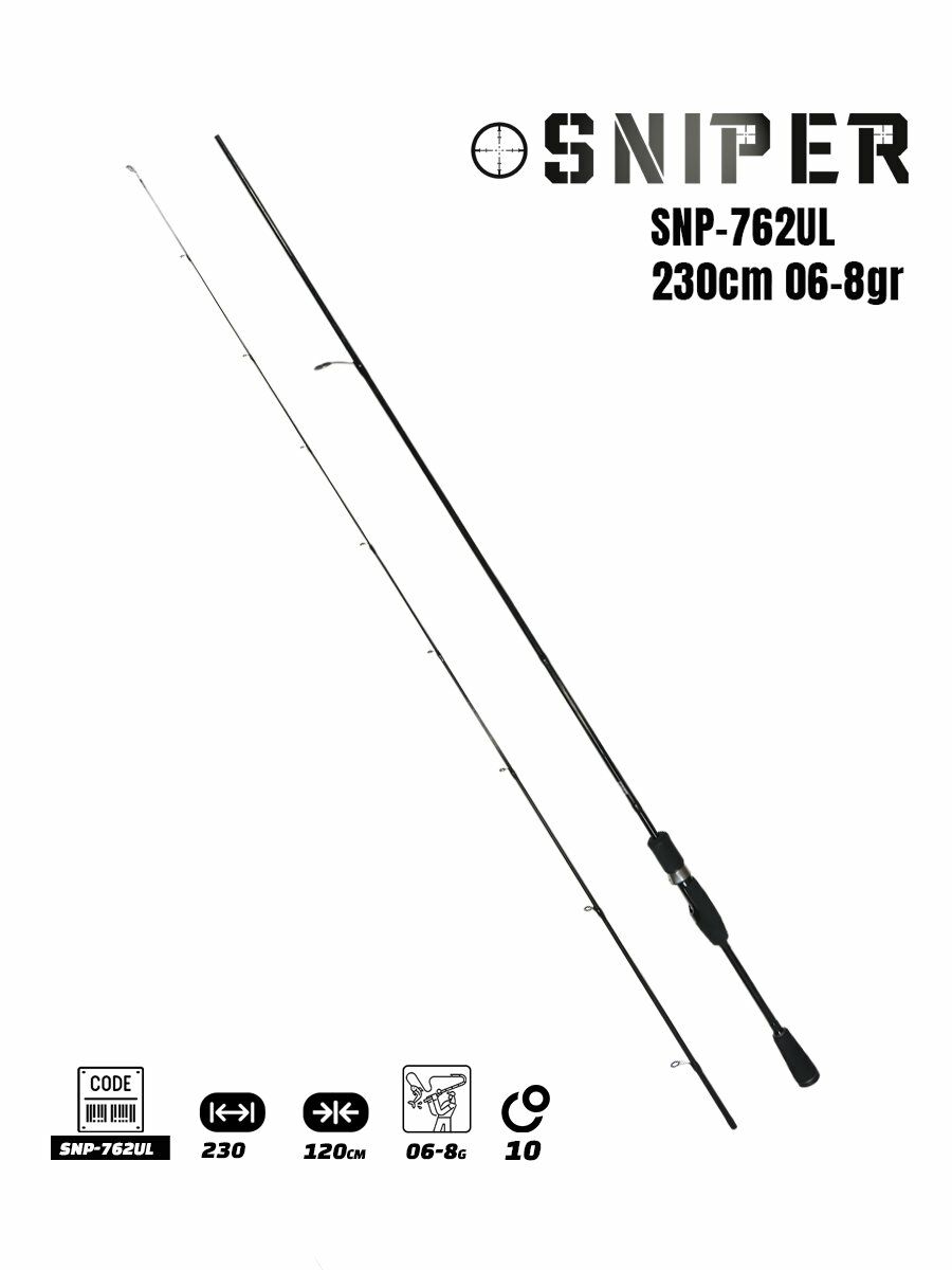 Sniper 230 Cm 06-8 gr Ultra Light Lrf Kamış