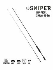 Sniper 230 Cm 06-8 gr Ultra Light Lrf Kamış