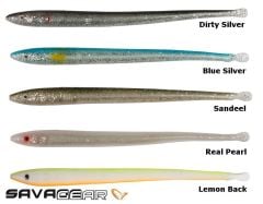 Savage gear LB Sandeel Slug 14 cm 6 Adet Suni Yem