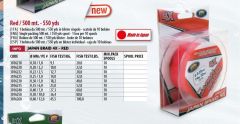 Lineaeffe Japon Braid Red 400 mt 4 Örgü İp