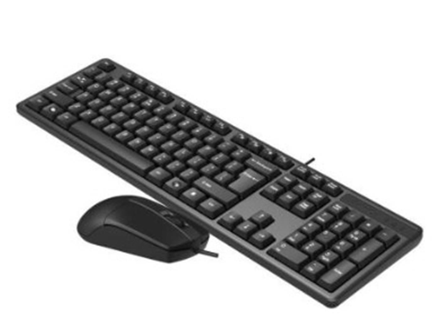 Acer OAK-930 Kablolu Sessiz Tuşlu  Klavye Moue Set Siyah (Klavye 1,40Cm-Mouse 1.60Cm Kablo)