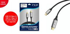 Inca IMHD-50T 5mt 1,4 V 3D Altın Uçlu HDMI Kablo