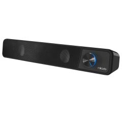 Mikado MD-69S Siyah 3Wx2 Led Işıklı Multimedia Soundbar Speaker