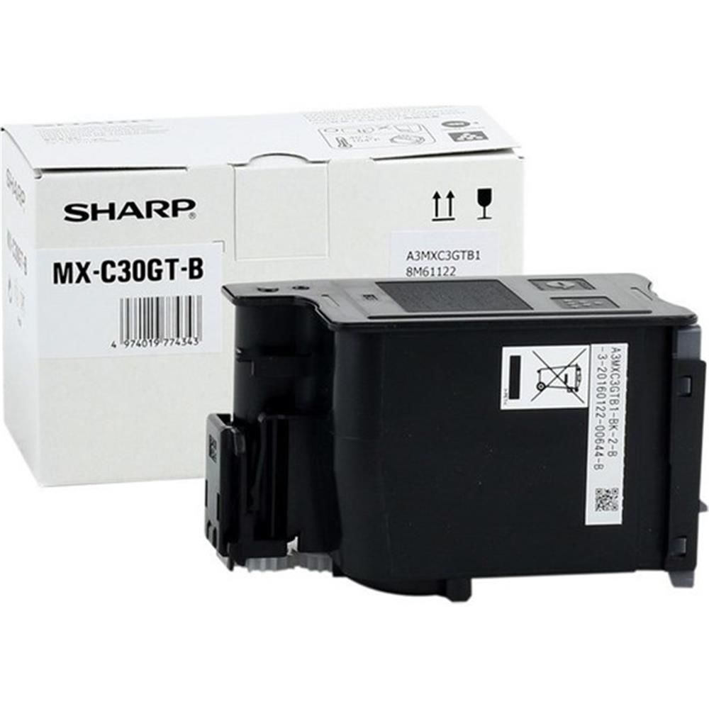 Sharp MX-C30GT-B Black Siyah Orjinal Fotokopi Toneri MX-C250-C300W-C301-303-304