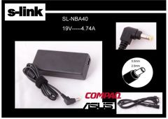 S-link sl-nba40 19v 4.74a 5.5-2.5 Notebook Adaptörü