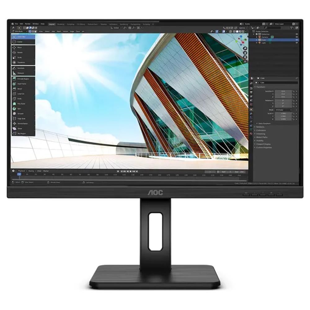 Aoc 27'' U27P2 4ms 60Hz Adaptive-Sync IPS 4K Ultra HD Pivot Monitör