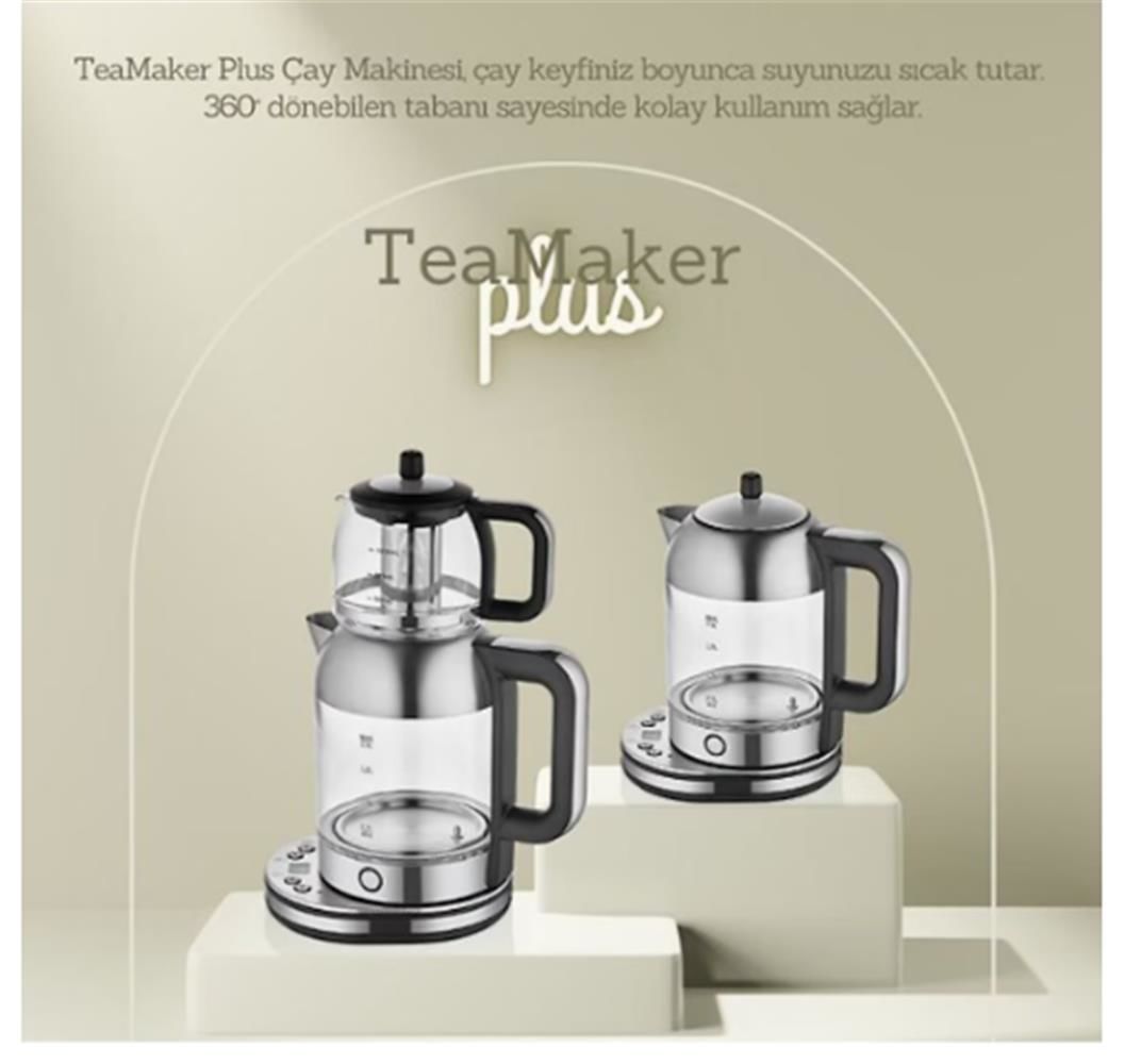 Arow Tr-4318 Tea Maker Plus Elektrikli Çaycı