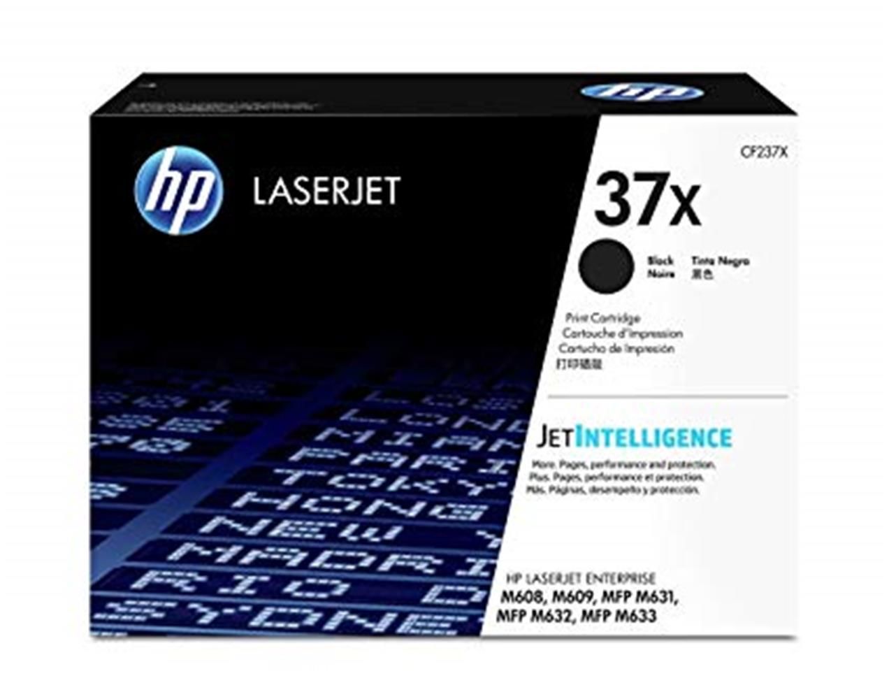 HP 37X Black Siyah Yüksek Kapasite 25.000 Sayfa Toner CF237X