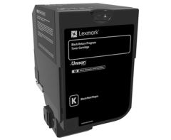 Lexmark 74C50K0 3.000 Sayfa Black Siyah Toner CS720-725 CX725