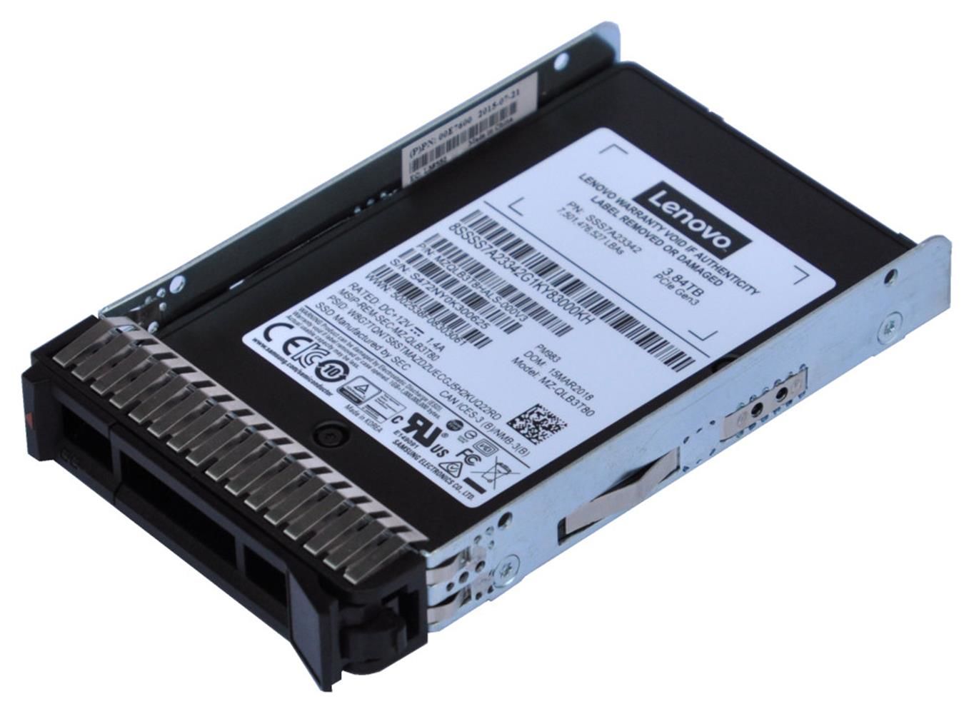 LENOVO 480GB SSD 4XB7A82259 2.5in 5400 PRO READ INTENSIVE SATA 6Gb HOT SWAP THINKSYSTEM