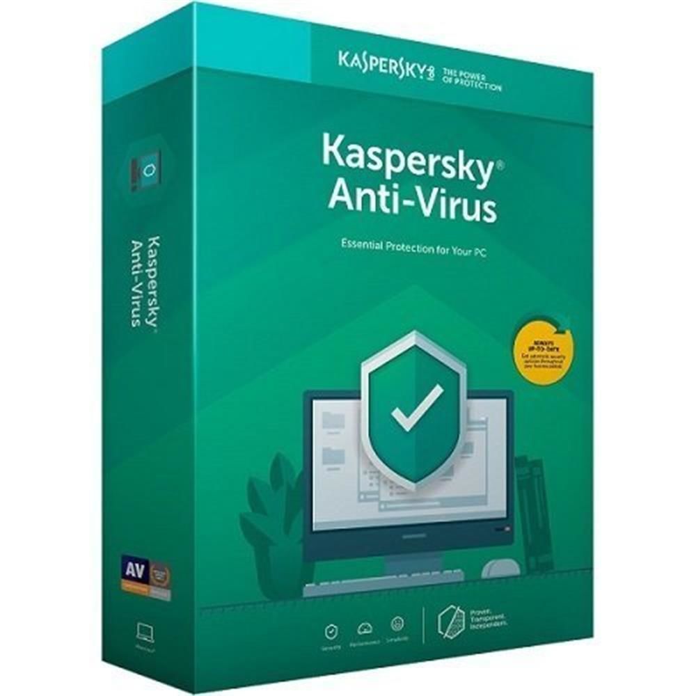 Kaspersky Antıvırus Türkçe 4 Kullanıcı 1 Yıl Box