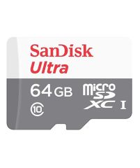 SanDisk 64GB SDSQUNR-064G-GN3MN Ultra microSDXC 64GB 100MB-s Class 10 UHS-I Hafıza Kartı