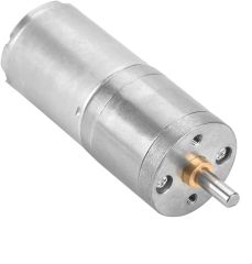 DC 6V 25MM  Redüktörlü Motor 220RPM