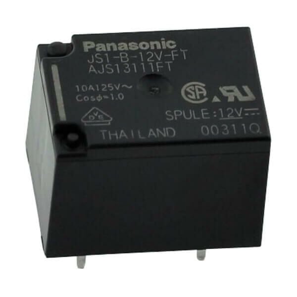 JS-B-12V-FT DC 12V Panasonic Relay / 10A