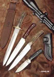 Muela KODIAK-10M Kodiak Serisi Siyah Micarta Saplı Bıçak