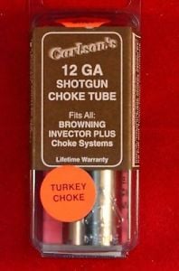 Carlson's 12 Ga Ext Browning Invector Plus Turkey Choke Tube