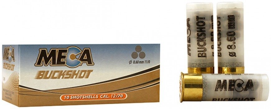 Meca Buckshot 12/32 gr.Şevrotin Av Fişeği