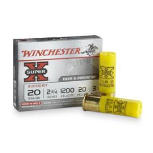 Winchester Super X 20 Cal.(Şevrotin) Av Fişeği