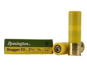 Remington 20 Cal.Hollow Point Rifled Slug