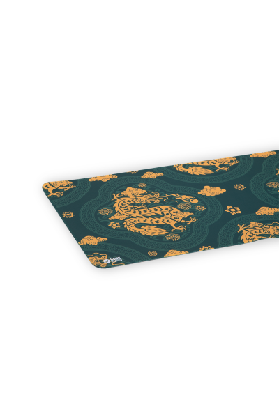 Hawk Green Dragon 90x40 Mouse Pad