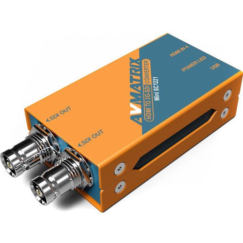 AVMatrix Mini SC1221 HDMI to 3G-SDI Mini Converter