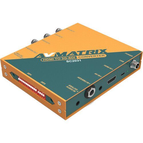 AVMatrix SC2031 HDMI/AV to 3G-SDI Scaling Converter