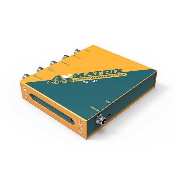 AVMatrix SD1141 1x4 3G-SDI Distribution Amplifier