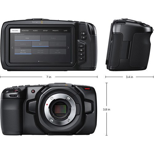 Blackmagic Design Pocket Sinema Kamera 4K