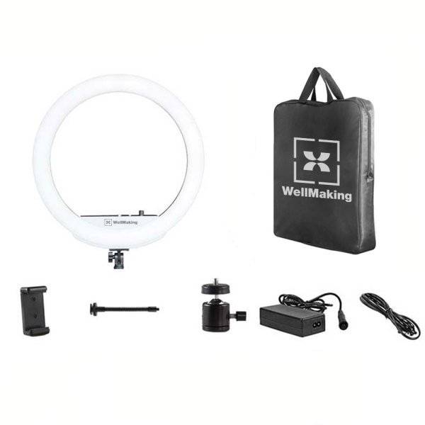 WellMaking 18'' Ring Light Led Işık - 48W Halka Işık Sistemi