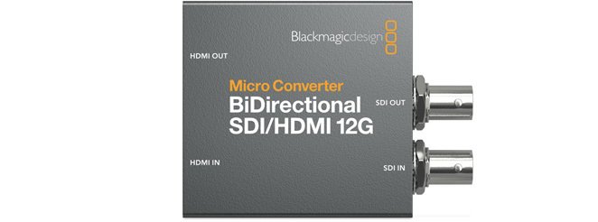 Blackmagic Micro Converter BiDirectional SDI/HDMI 12G