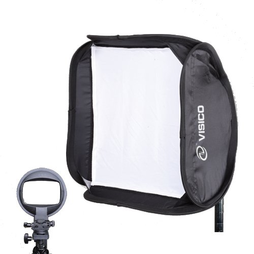 Visico EB-061 Kolay Kurulabilen Softbox 40x40cm (Tepe Flaşı)