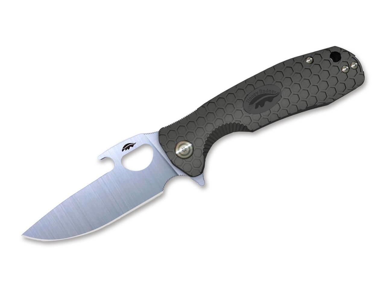 Honey Badger Opener Large Black 14C28N DP Çakı