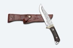 Bora 406 Sultan Ceviz Saplı Gravürlü Bıçak