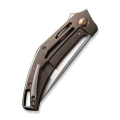 We Knife Speedliner Titanium Bronze Frame Lock Çakı