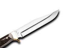 Bora 402 B Büyük Bowie Geyik Boynuzu Saplı Bıçak