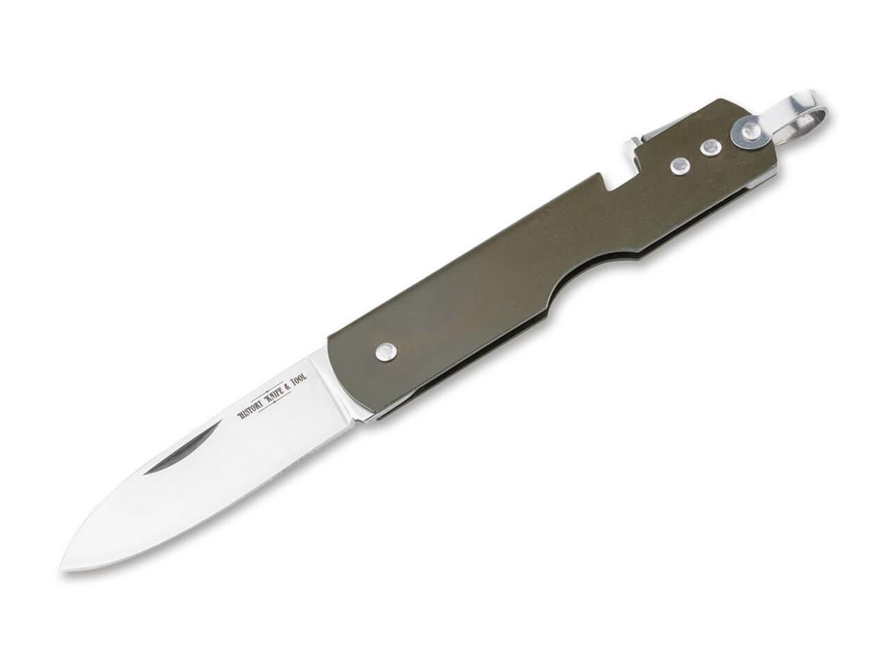 History Knife & Tool Japanese Army Pen Knife Can Opener Çakı